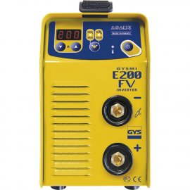 Сварочный инвертор GYSMI E200 FV в чемодане с аксессуарами