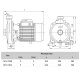 Насос поверхностный EUROAQUA NF130A