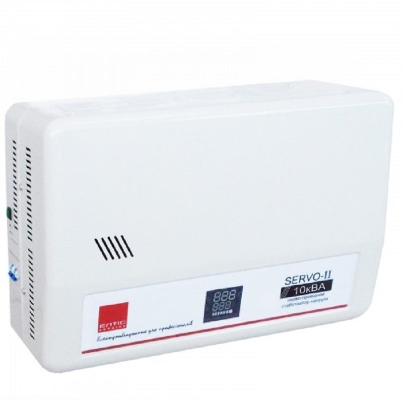 Cтабілізатор напруги Елтіс SERVO-II-TSDL- 10000VA LED