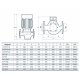 Циркуляционный насос Sprut 3VP-DN100L | (Китай)