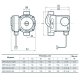 Циркуляционный насос НАСОСЫ ПЛЮС ОБОРУДОВАНИЕ BPS 25-4G-180 | (Китай)