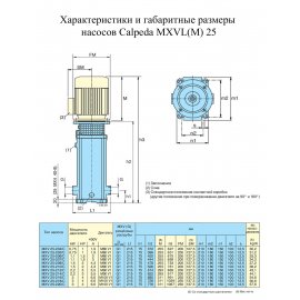 Поверхностный насос Calpeda MXVL 25-204/C | (Италия)