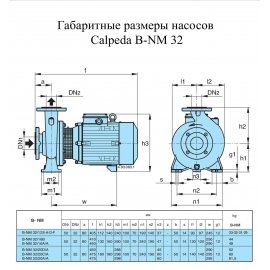 Поверхностный насос Calpeda B-NMM 32/12A | (Италия)