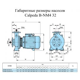 Поверхностный насос Calpeda B-NM4 32/20B | (Италия)