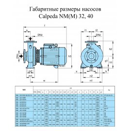 Поверхностный насос Calpeda NM 32/12FE| (Италия)