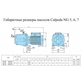 Поверхностный насос Calpeda NG 5/16E | (Италия)