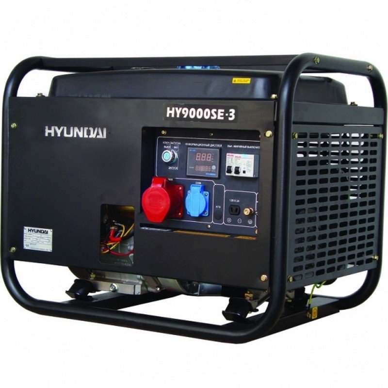 Генератор бензиновий Hyundai HY 9000 SE 3