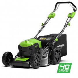 Газонокосилка Greenworks GD40LM46SPK4x