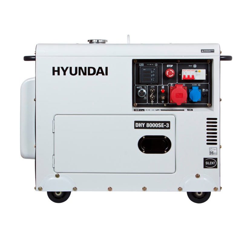 Генератор Hyundai DHY 8000 SE 3