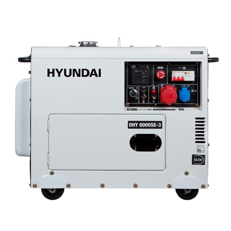 Генератор Hyundai DHY 6000 SE 3