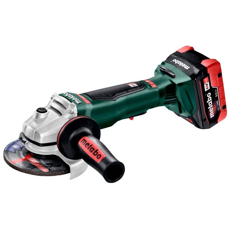 Аккумуляторная болгарка Metabo WPB 18 LTX BL 125 QUICK (613075810)