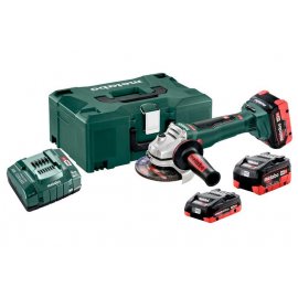 Аккумуляторная болгарка Metabo WB 18 LTX BL 125 QUICK SET (613077940)