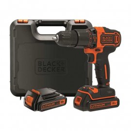 Дрель-шуруповерт аккумуляторный Black&Decker BDCHD18KB