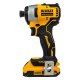 Шуруповерт ударный аккумуляторный DeWalt DCF809D2T