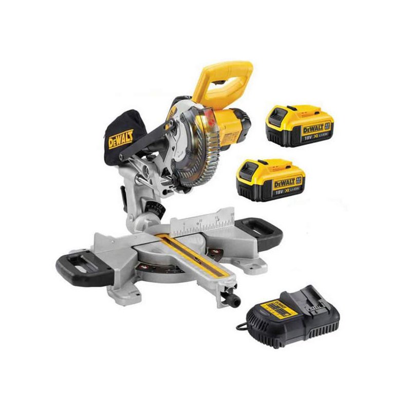 Пила торцовочная аккумуляторная DeWalt DCS365M2