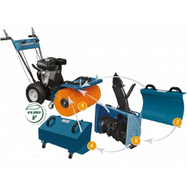 Многофункциональная машина Konner&Sohnen KS 7HP-MFM 60 SET 4 в 1