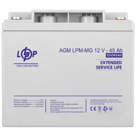 Акумуляторна батарея LogicPower LPM-MG 12V - 45 Ah