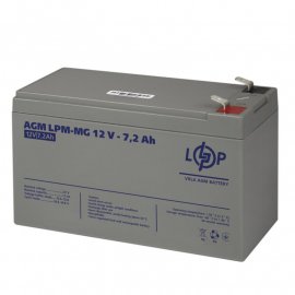 Акумуляторна батарея LogicPower LPM-MG 12V - 7.2 Ah