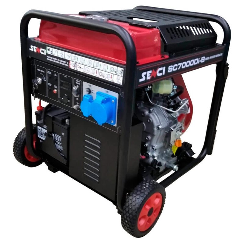 Генератор дизельный инверторный Senci SC 7000 Di-В