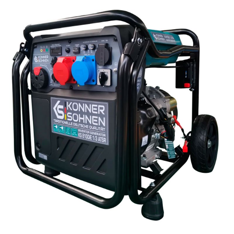 Генератор бензиновий Konner&Sohnen KS 8100iE 1/3 ATSR