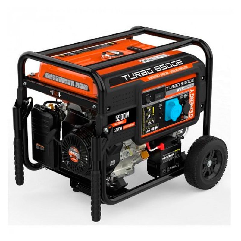 Генератор бензиновий Genergy TURBO5000E