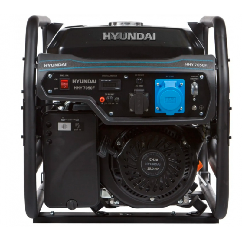 Генератор бензиновий Hyundai HHY 7050F