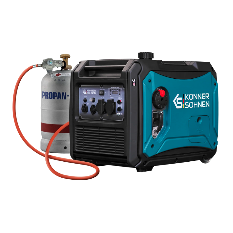 Двохпаливний генератор газ-бензин Konner&Sohnen KS 4000iEG S