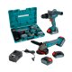 Набор аккумуляторного электроинструмента 2-в-1 Konner&Sohnen KS IDAGB 20V SET 1