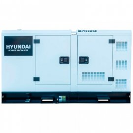 Генератор дизельний Hyundai DHY 22KSE+ATS 100