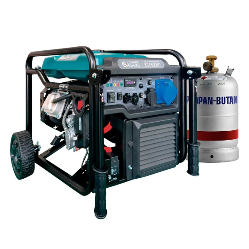 Генератор інверторний Konner&Sohnen KS 6500iEG (бензин/газ)