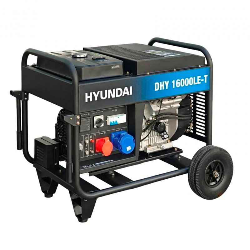 Генератор дизельний Hyundai DHY 16000LE-T